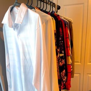 long sleeve business casual work attire blouses PRICES VARY!